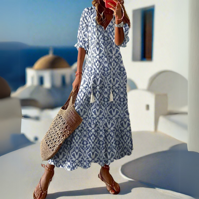 Avery’s | Elegant Lantern Dress