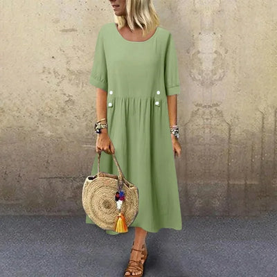 Celeste’s | Effortless Linen Dress