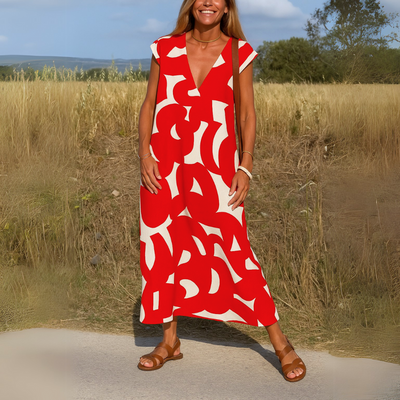 Freya’s | Draped Maxi Dress
