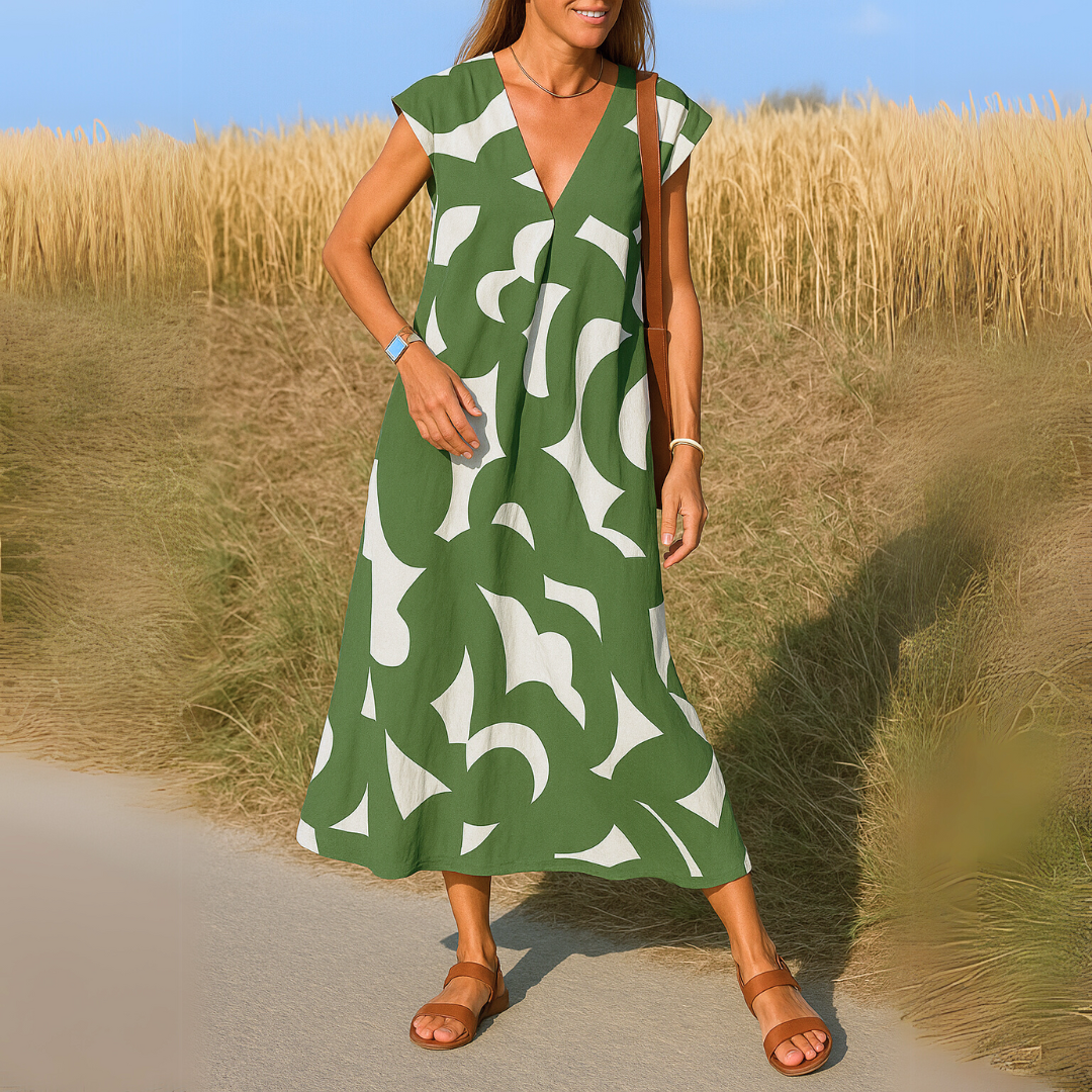 Freya’s | Draped Maxi Dress