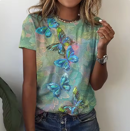 Elena | Multi-Style Rose Blouse