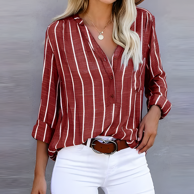 Piper’s | Relaxed Stripe Blouse