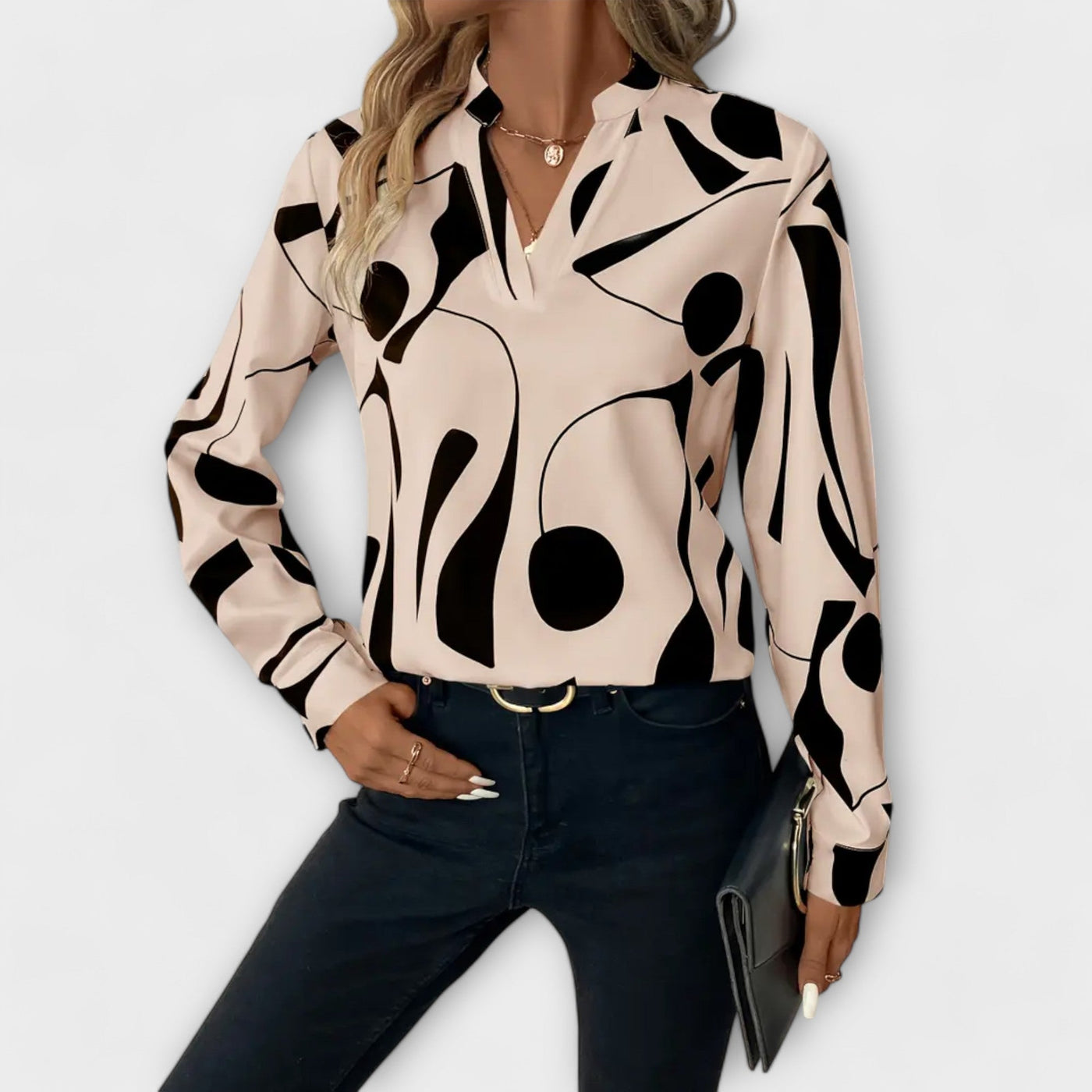 Sadie’s | Elegant Broadcloth Blouse