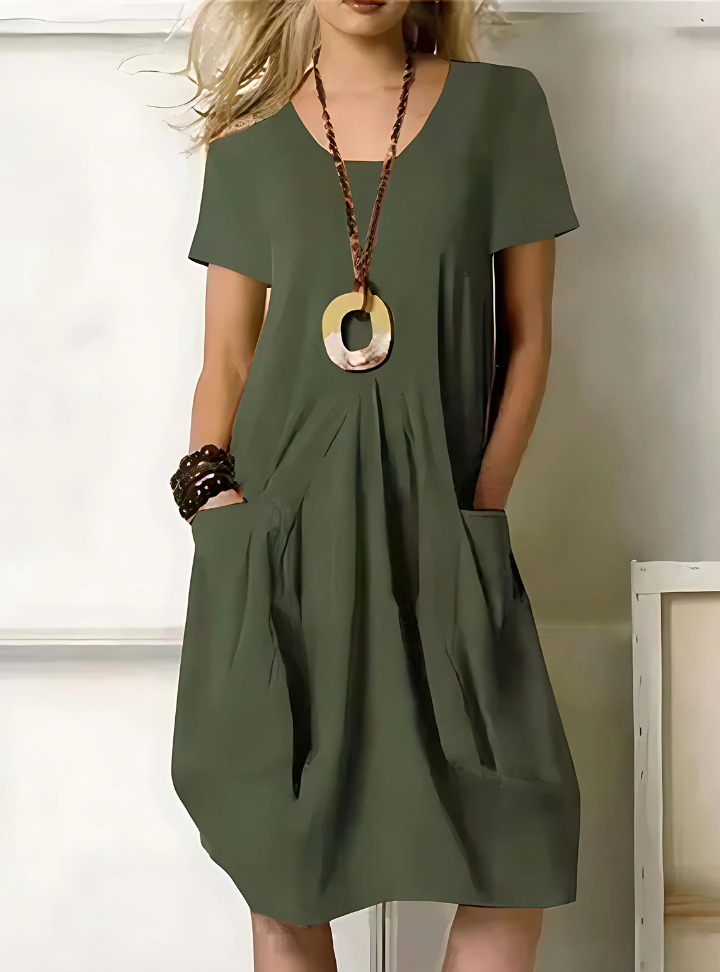 Charlotte’s | Elegant Cotton Dress