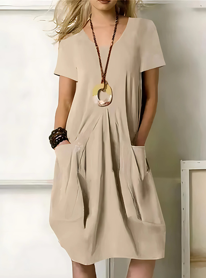 Charlotte’s | Elegant Cotton Dress
