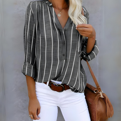 Piper’s | Relaxed Stripe Blouse