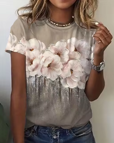 Elena | Multi-Style Rose Blouse