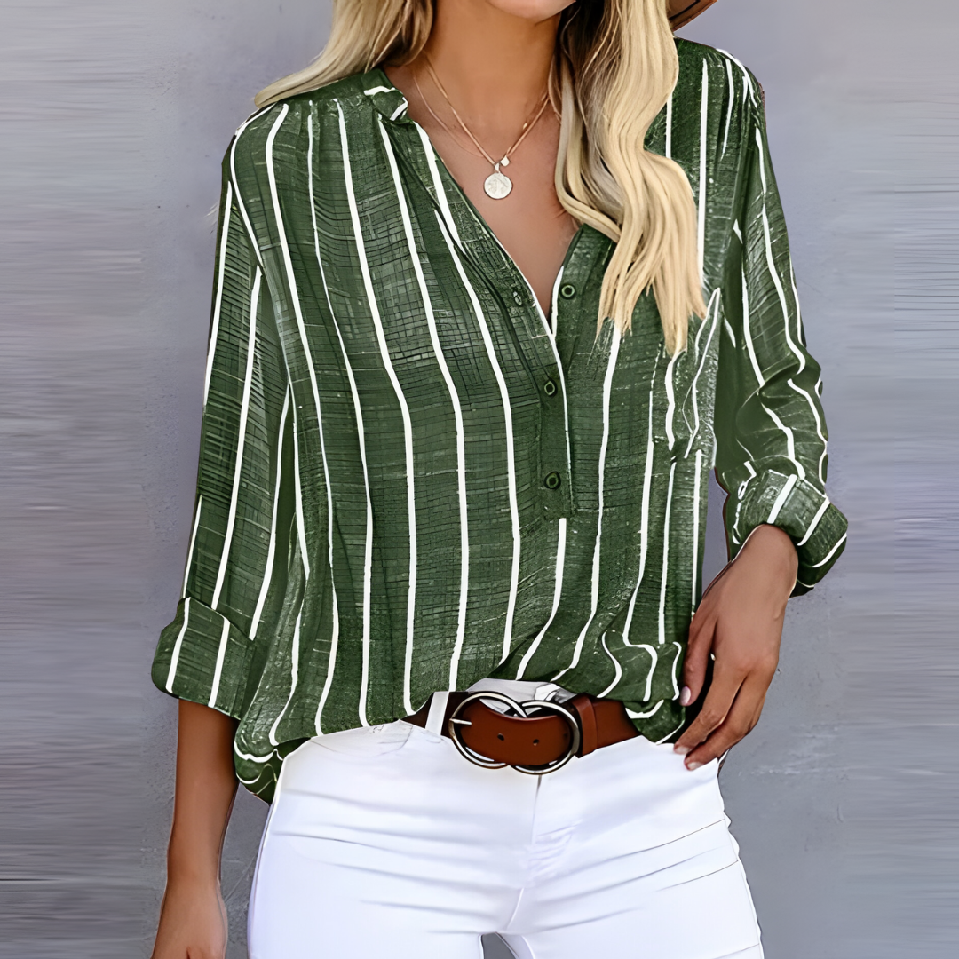 Piper’s | Relaxed Stripe Blouse