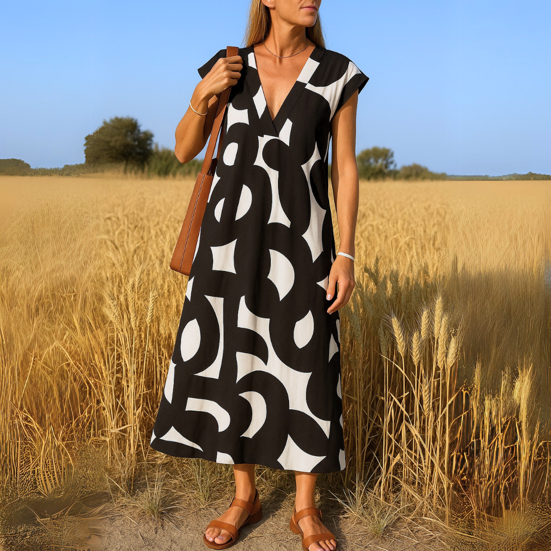 Freya’s | Draped Maxi Dress