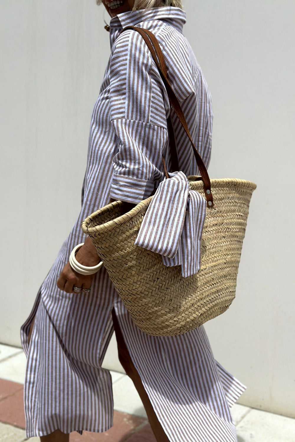 Laurence’s | Elegant Stripe Dress