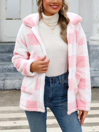 Ainsley | Gingham Button Jacket