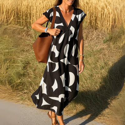 Freya’s | Draped Maxi Dress