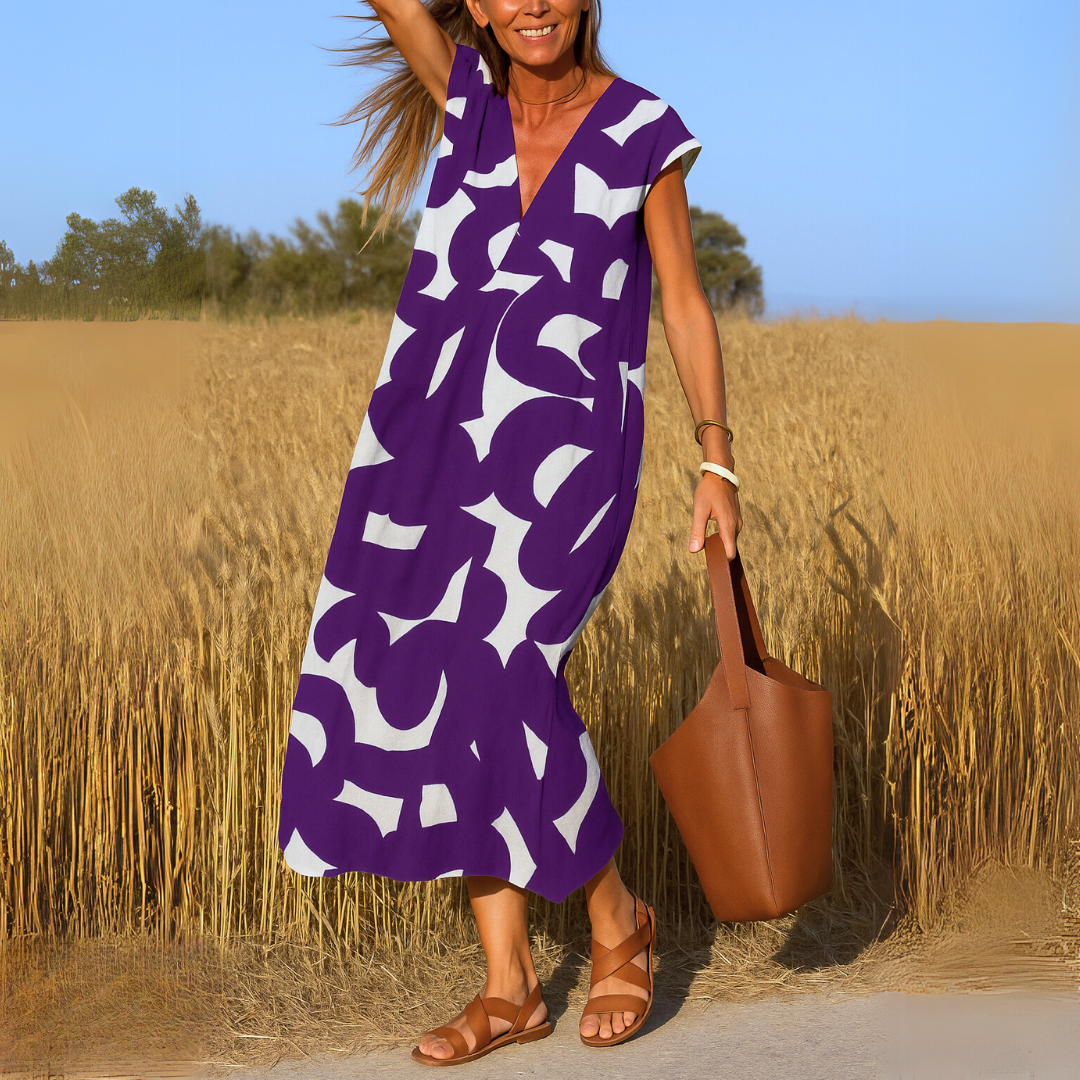 Freya’s | Draped Maxi Dress