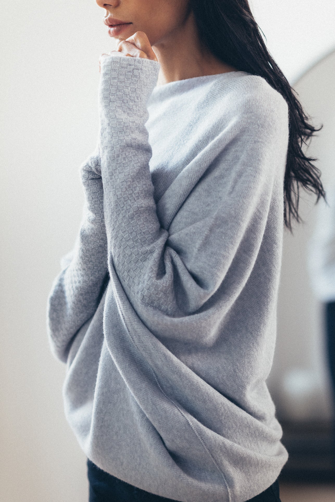 Claire | Asymmetric Comfort Jumper