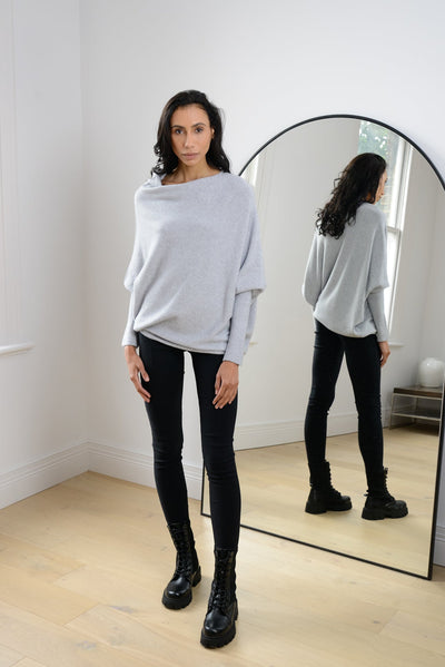 Claire | Asymmetric Comfort Jumper