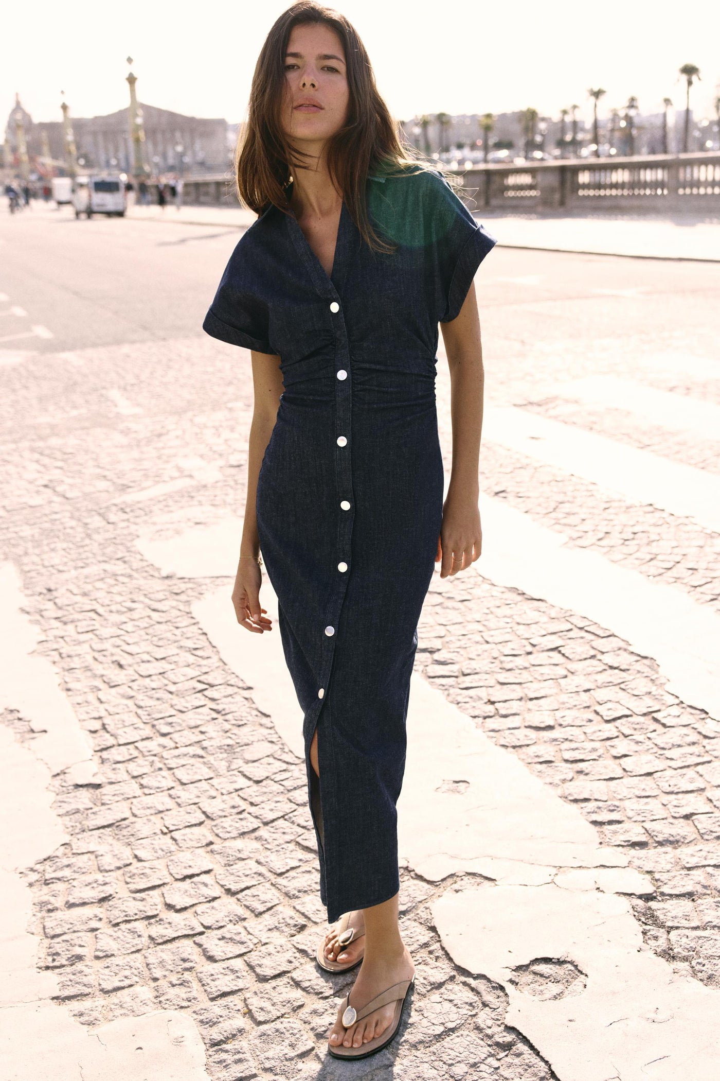 Ember’s | Tailored Waist Shirtdress