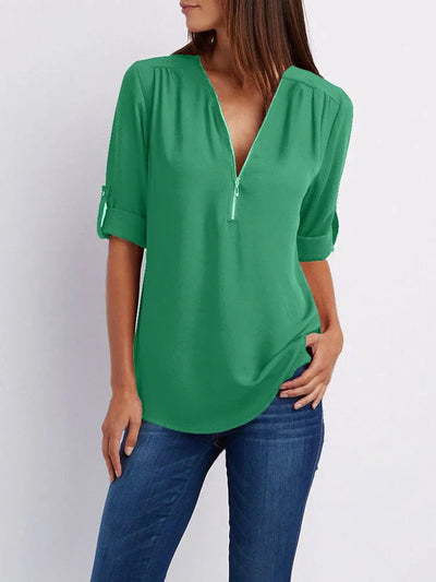 Jenna | Zip Blouse Grace