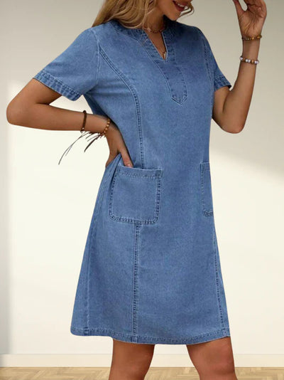 Nathalie’s | Soft Denim Dress