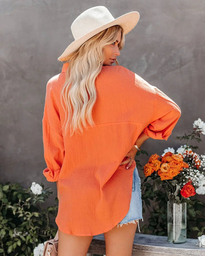 Rosalie | Eco Button Blouse