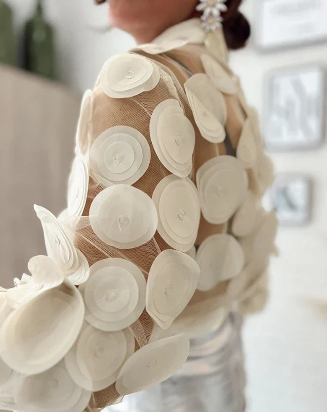 Louise | Refined Floral Blouse