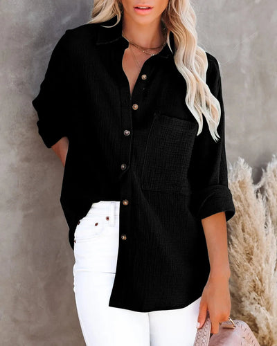 Rosalie | Eco Button Blouse