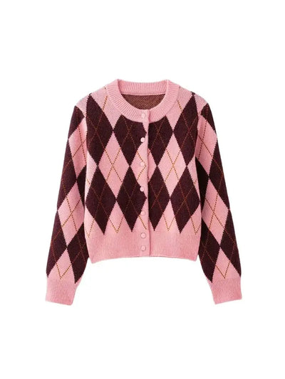 Lauren’s | Argyle Knit Cardigan