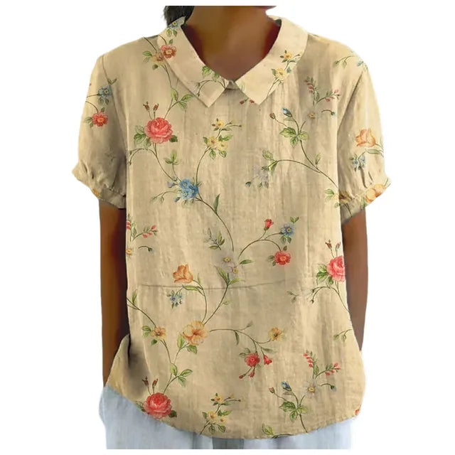 Isla | Mixed Print Blouse
