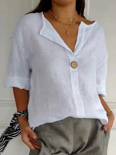 Jasmine's | Effortless V-Neck Blouse