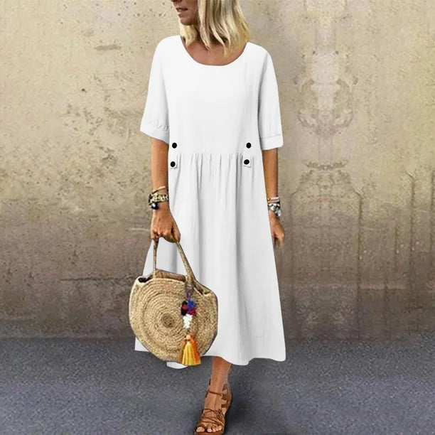 Celeste’s | Effortless Linen Dress