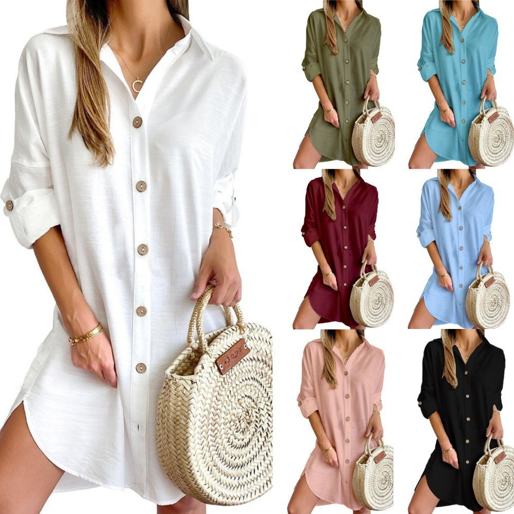 Myrna’s | Classic Button Dress