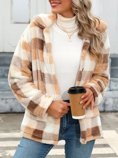Ainsley | Gingham Button Jacket