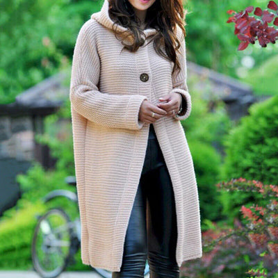 Harper | Hooded Sweater Coat