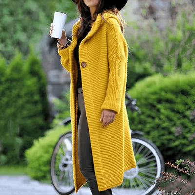 Harper | Hooded Sweater Coat