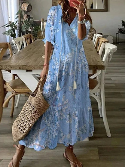 Avery’s | Elegant Lantern Dress