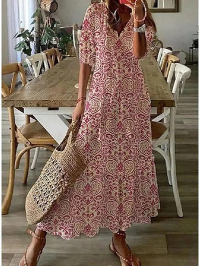 Avery’s | Elegant Lantern Dress